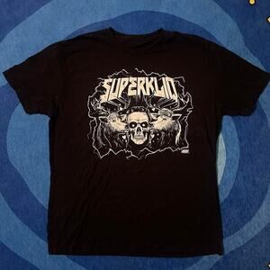 AEW Superkliq Skull Graphic T-Shirt